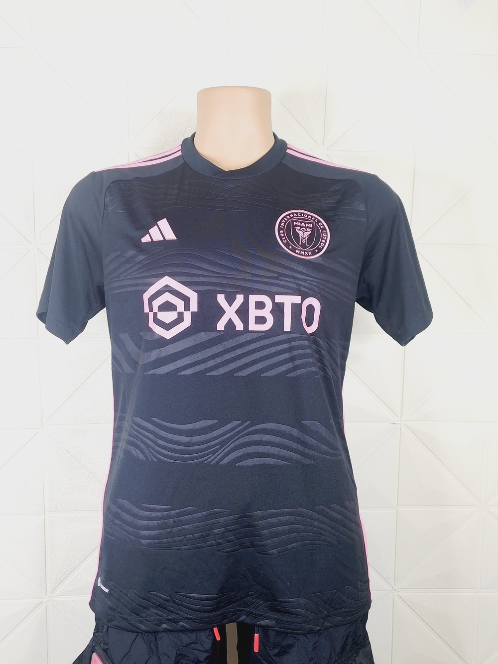 Adidas #10 Messi Inter Miami Black & Pink Home Jersey